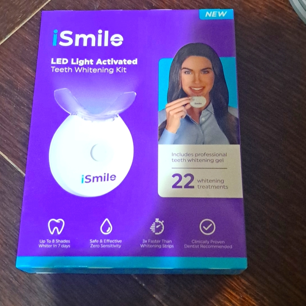 Led teeth whitening kit